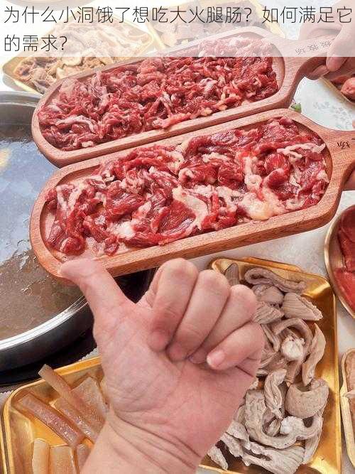 为什么小洞饿了想吃大火腿肠?如何满足它的需求?