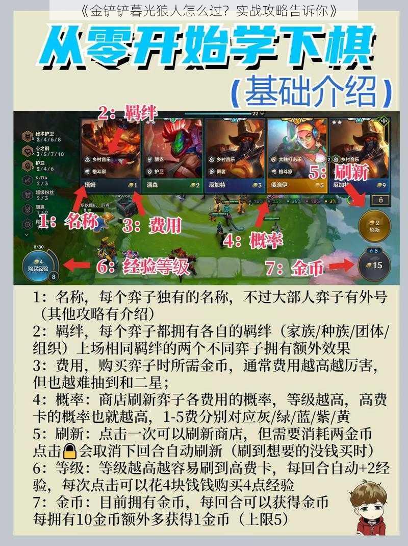 《金铲铲暮光狼人怎么过?实战攻略告诉你》